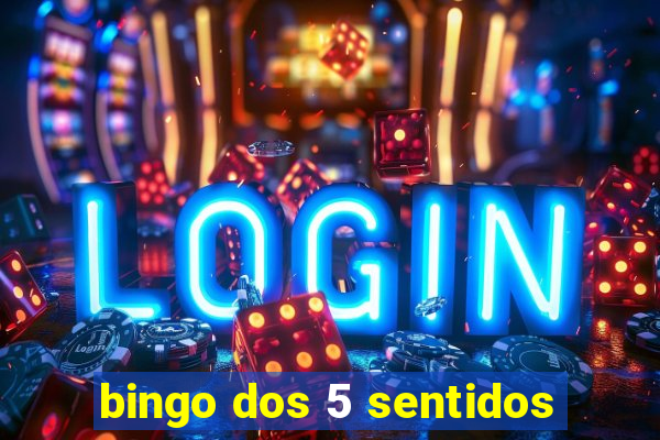 bingo dos 5 sentidos